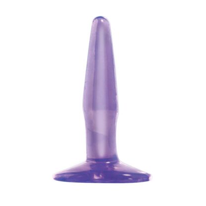 Basix Rubber Works  Mini Butt Plug - Color Púrpura