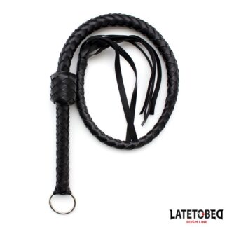 Látigo Trenzado Negro